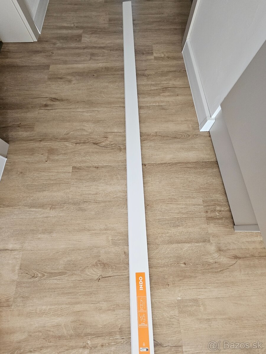 Podlahová lišta ARBITON INDO biela - 2