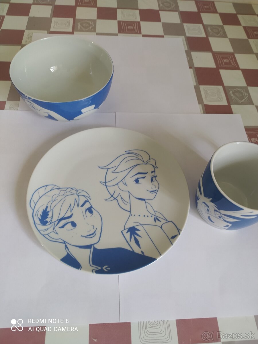 Frozen sada porcelanova NOVA - 20eur - 2