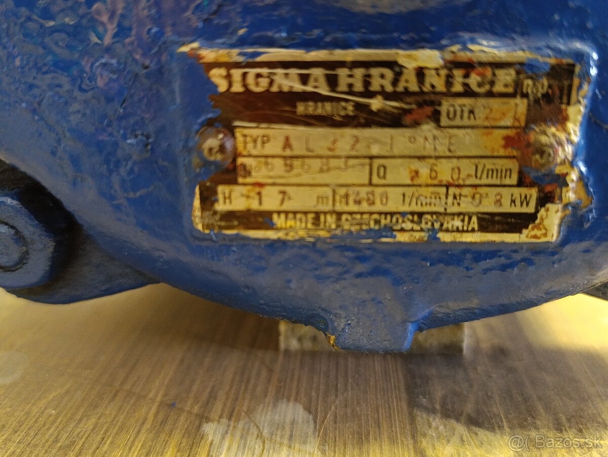 Čerpadlo s elektromotorom - 2