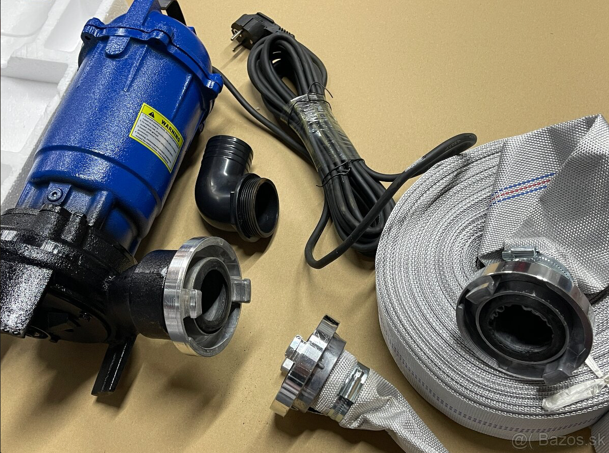 Silné kalové čerpadlo s nožom - 2