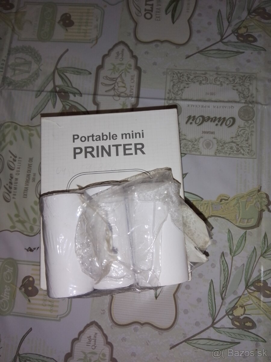 Mini tlačiareň aj papierkami - 2