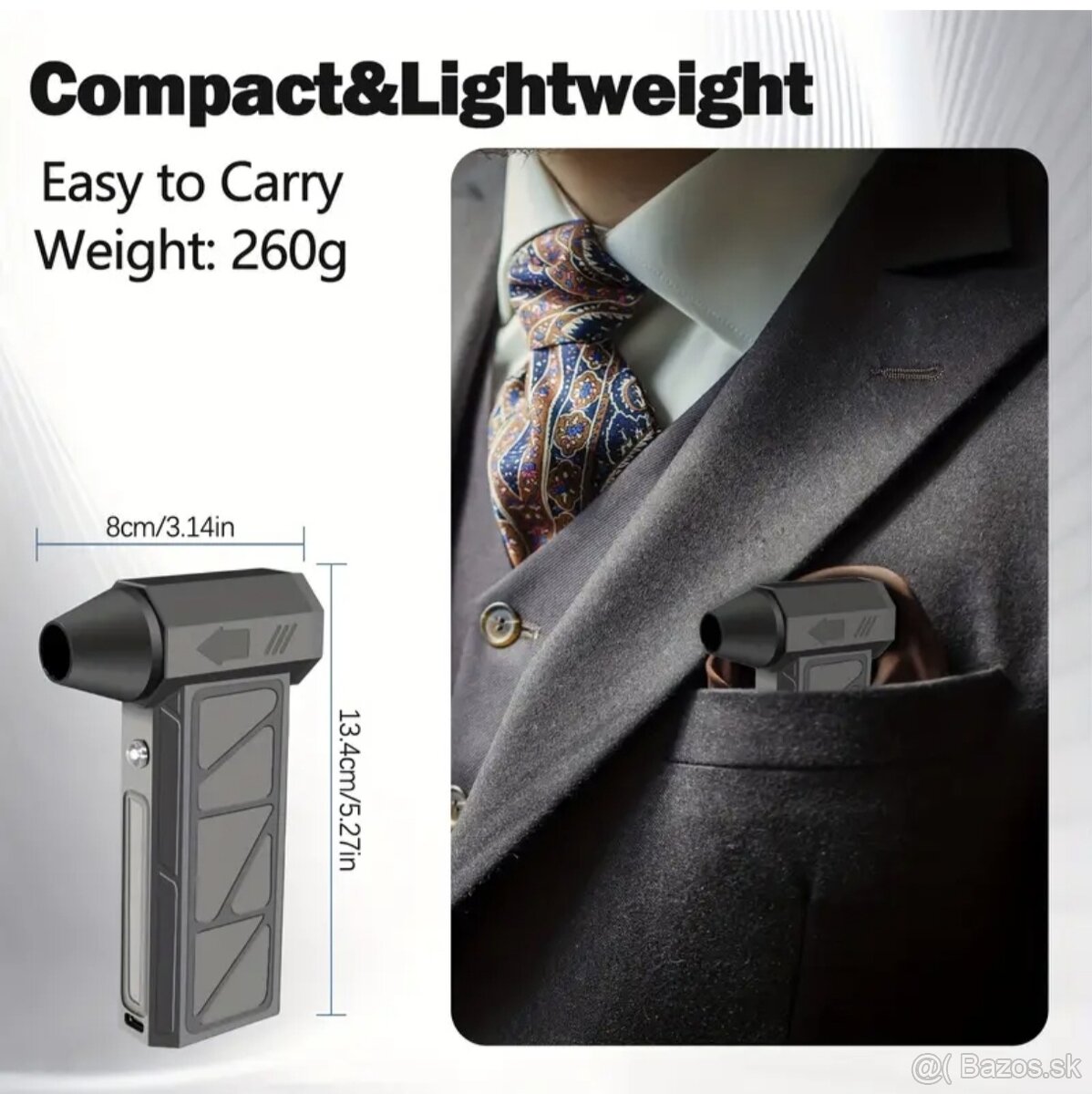 Silný ventilator, vysávač. - 2