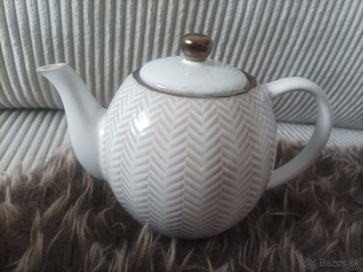 NOVÝ #Štýlový čajník # cca 1liter - 2