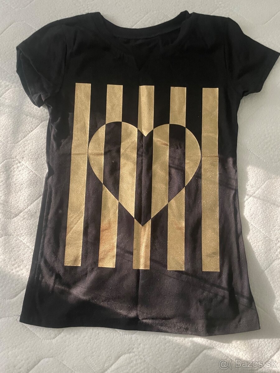 Tričko so zlatou potlačou - 2