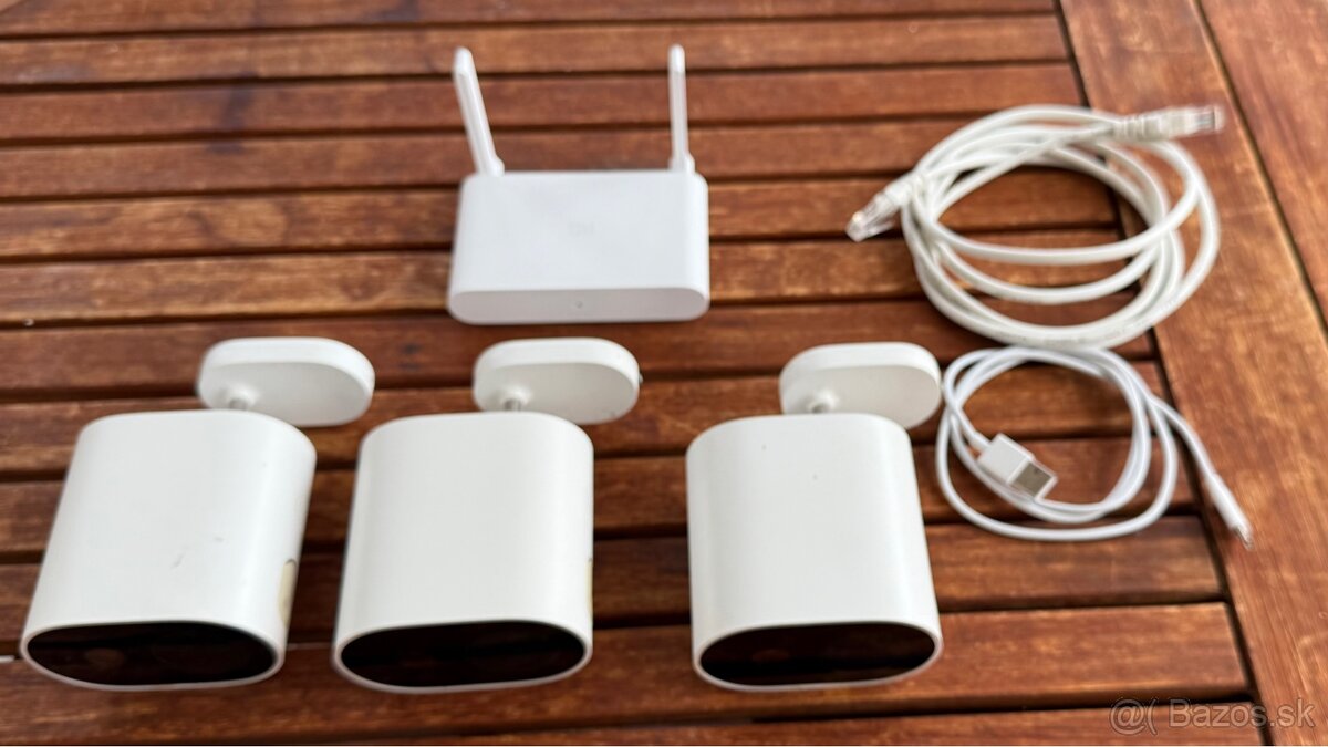 Vonkajší WiFi akumulátorový kamerový set - 2