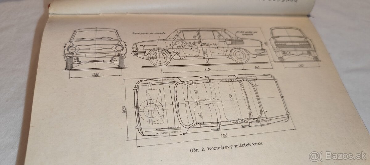 Škoda 100 / 110 / 110R manuál kniha údržba opravy Š100 Š110R - 2