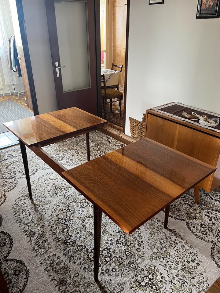 Retro rozkladací jedálenský stôl - 2