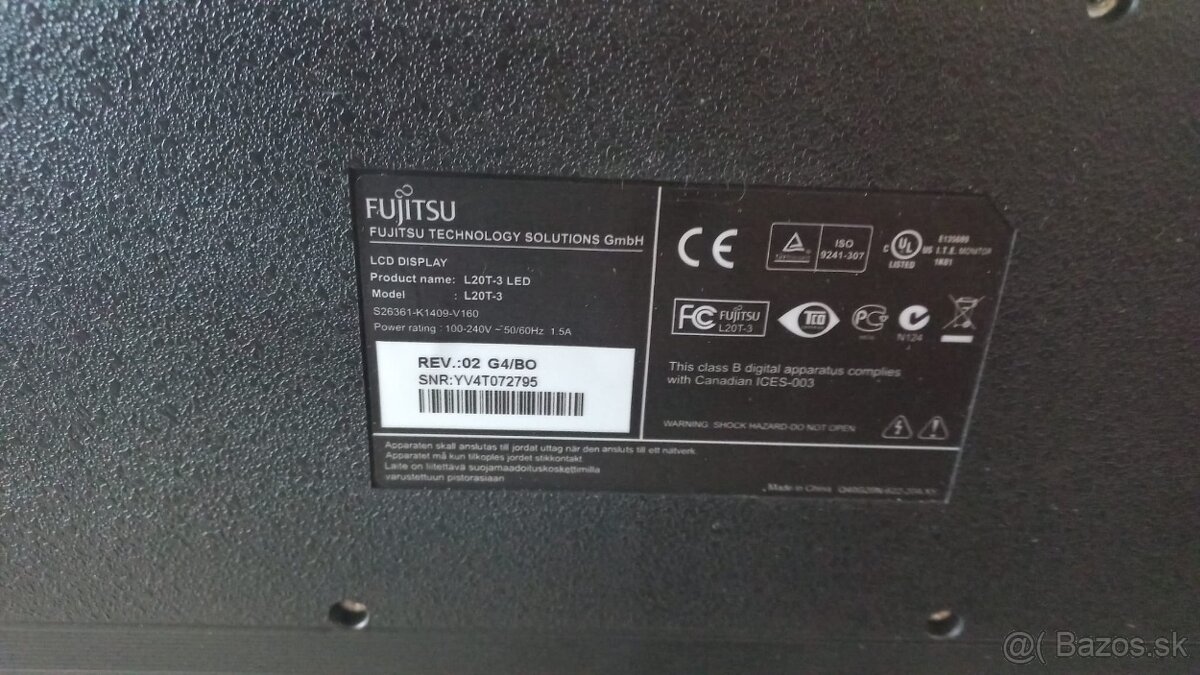 monitor k PC Fujitsch - 50 cm - 2