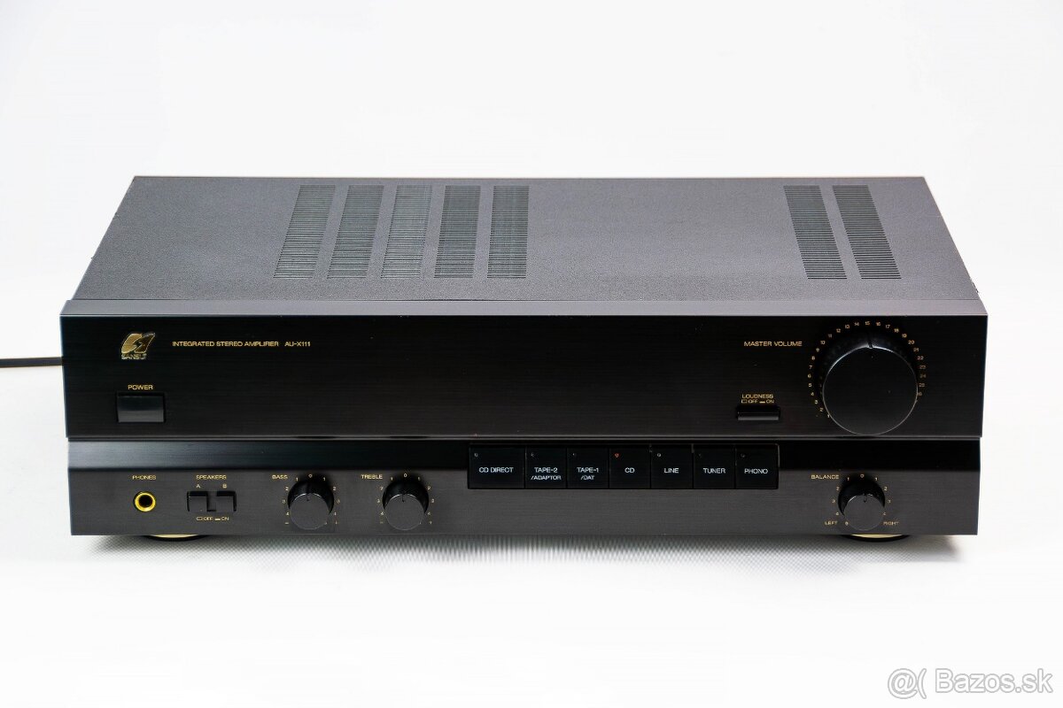 SANSUI AU-X111 / analógový japonský zosilňovač z ,,X” série - 2