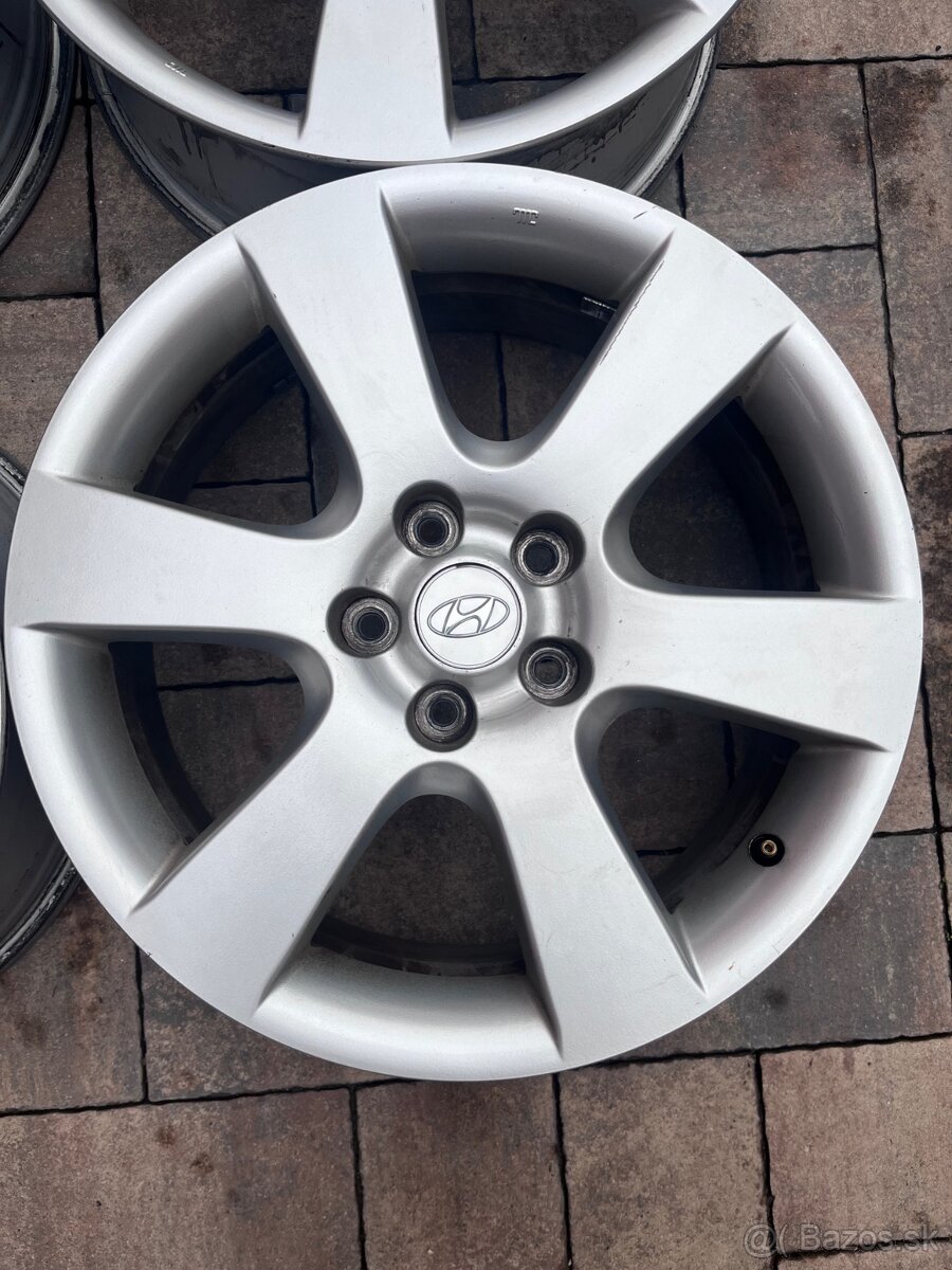 Orig. hliníkové disky Hyundai R18, 5x114,3 - 2