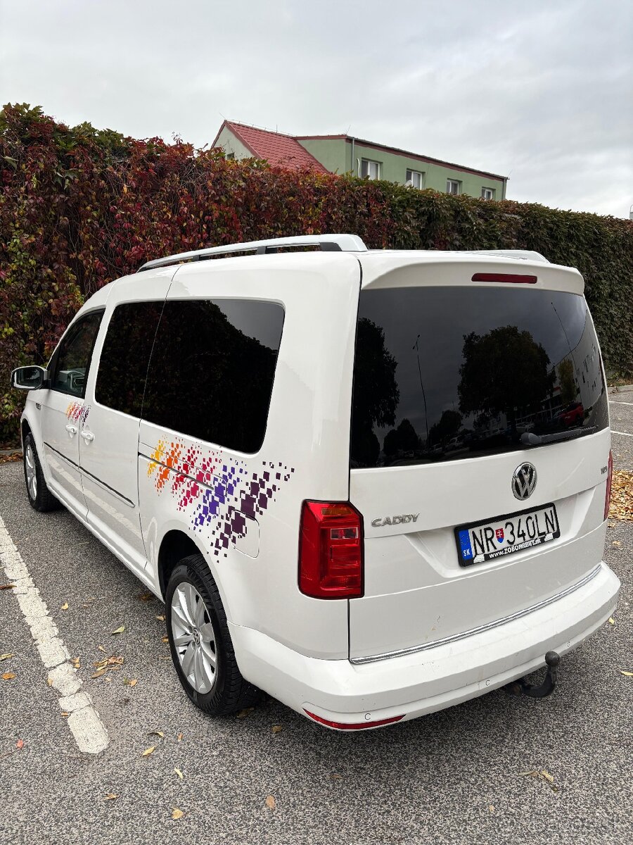 Volkswagen CADDY MAXI 2.0 75kW_ 2017_7miestne - 2