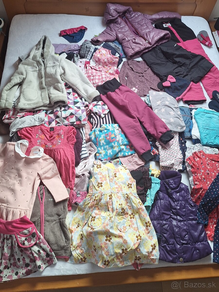 Oblečenie dievča, veľkosť 98/104, 110 - 2