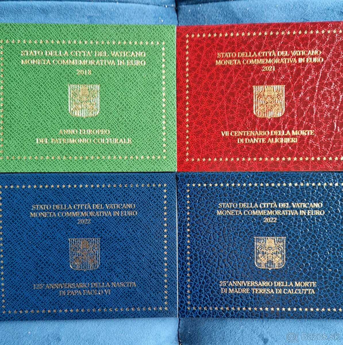 2€ euro pamätné mince - COIN CARD / BU / BLISTER - 2