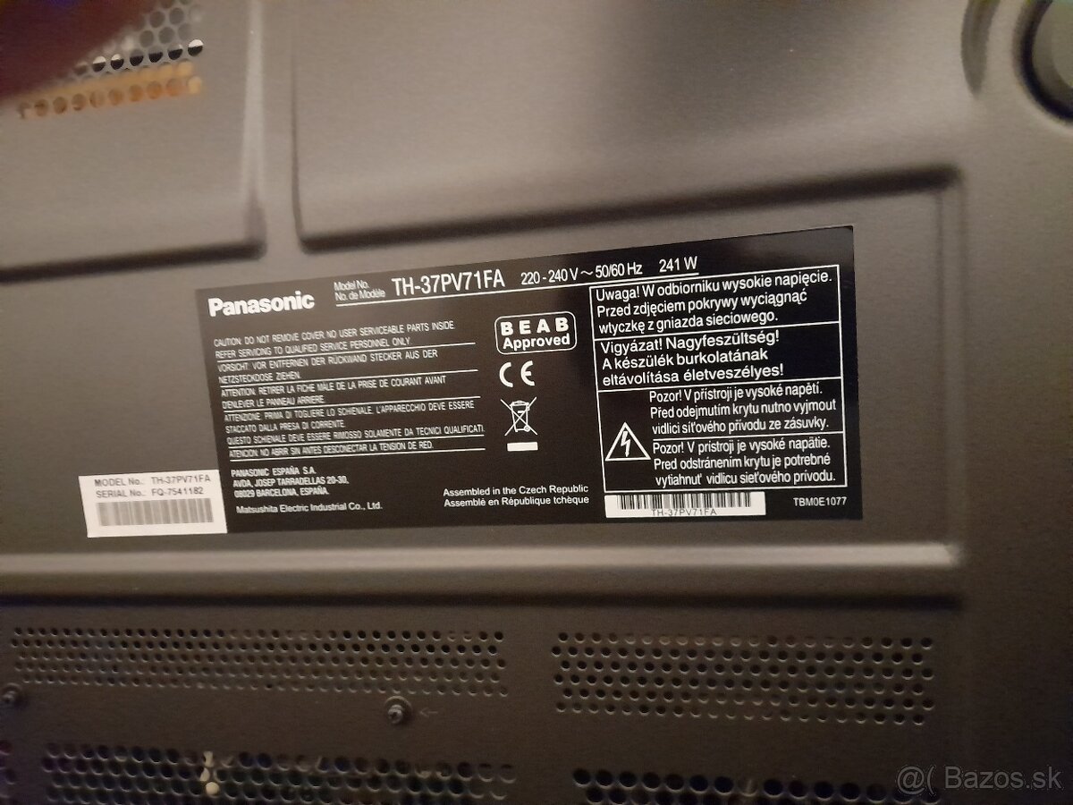 Predám Panasonic Viera - 2