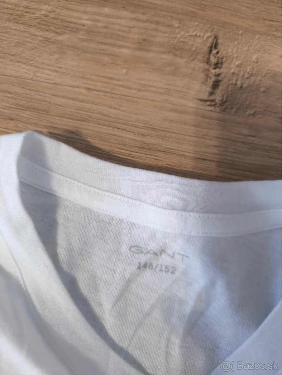 Biele tričko Gant - 2