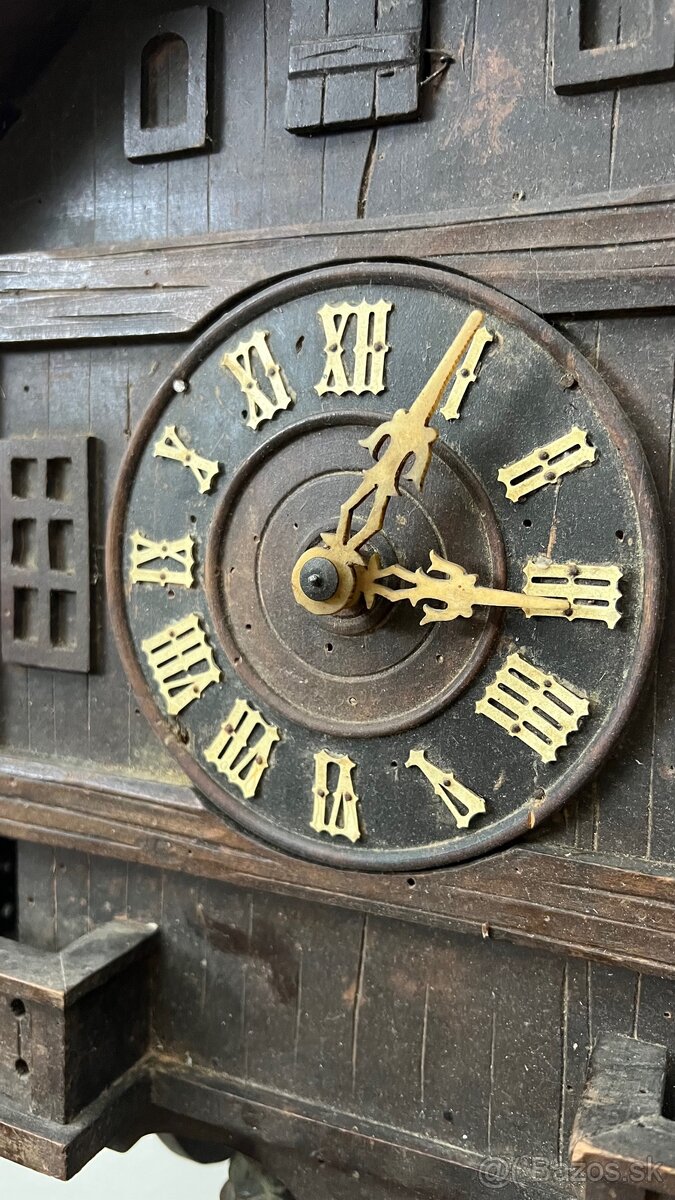 Starožitné kukučkové hodiny - 2