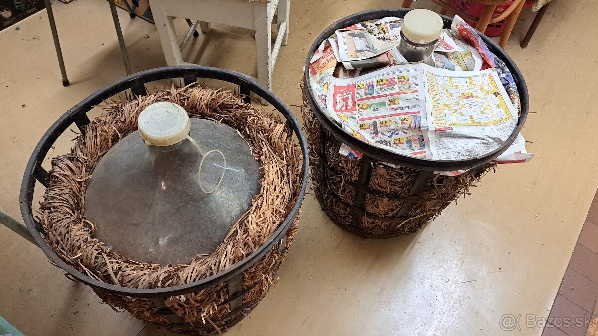 Predám demižóny - 2