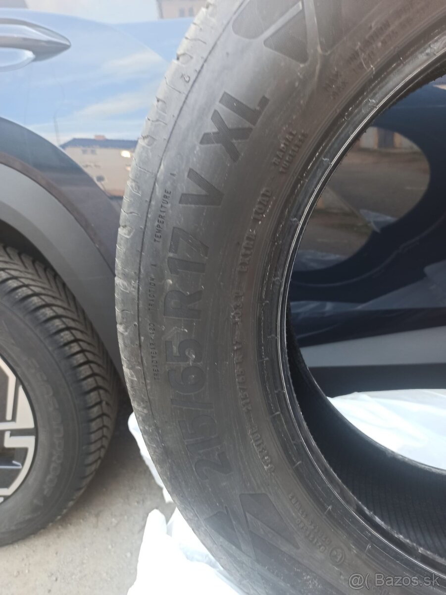 Letné pneumatiky Continental 215/65 R17 V XL - 2