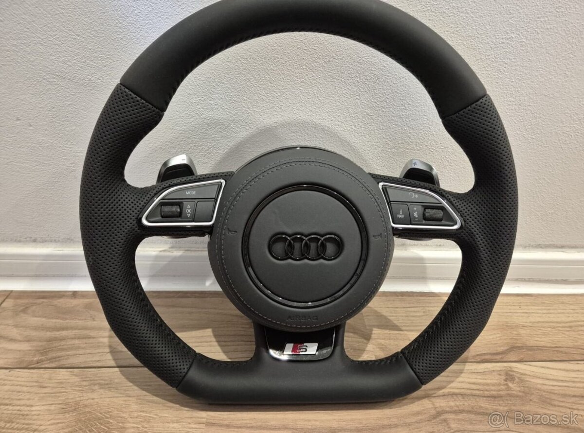VOLANT AUDI KOŽENÝ MULTIFUNKCNY + s AIRBAGOM - 2