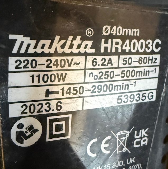 Makita HR4003C - 2
