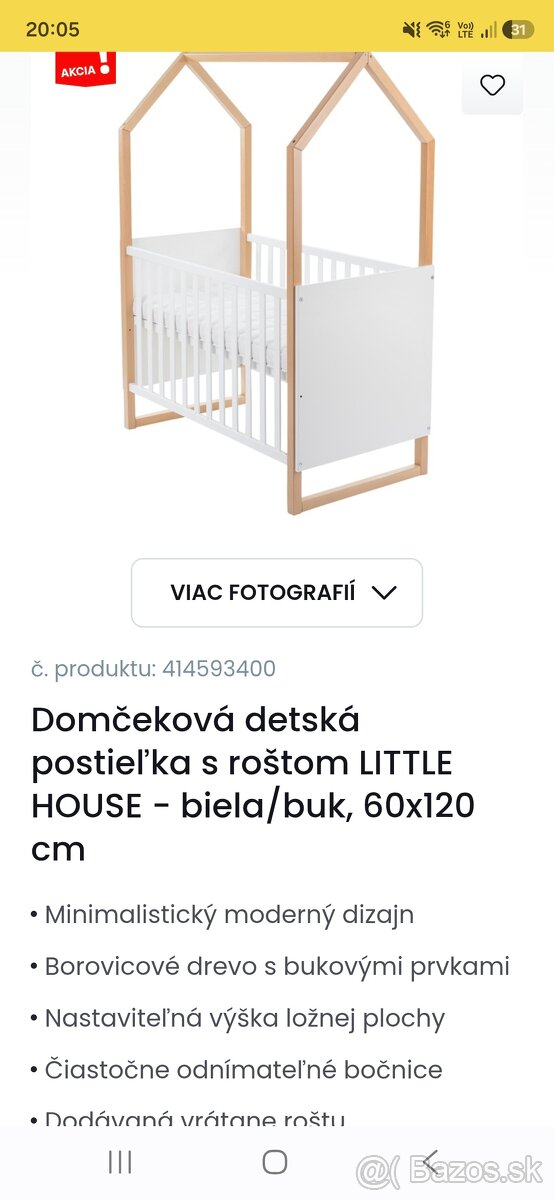 Destska postielka - 2