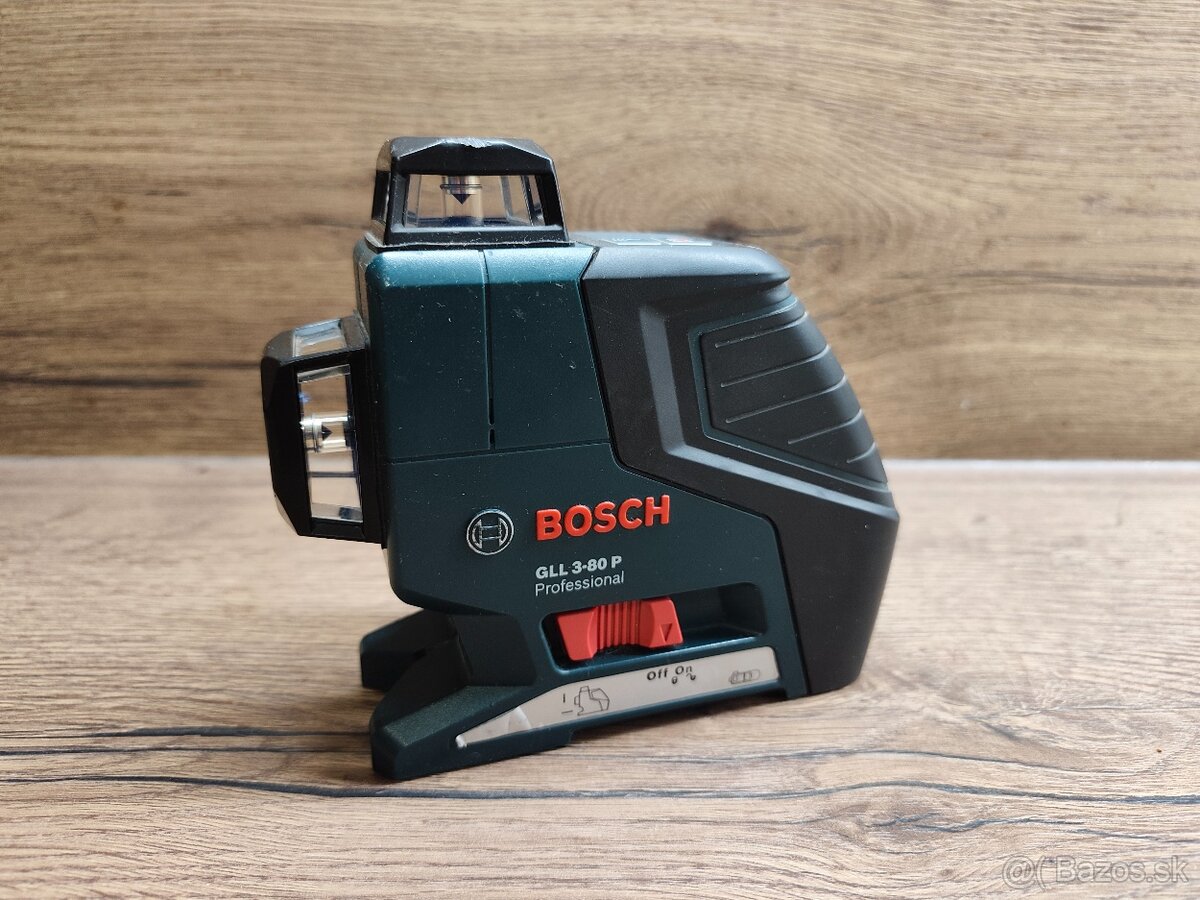 čiarový laser bosch gll 3-80 P - 2