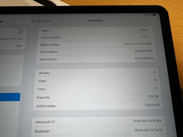 Tablet Apple iPad Air 11" M2 Wi-Fi 128GB - 2