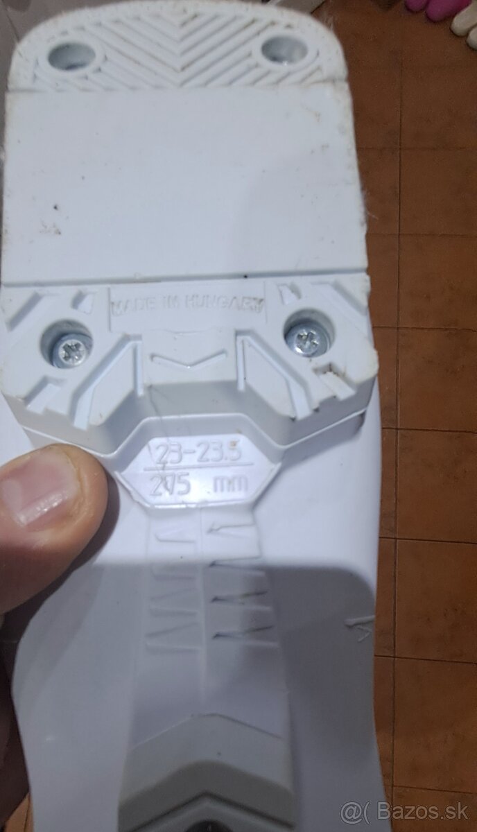 Predam dievčenske lyžiarky , 23-23,5 velkost - 2