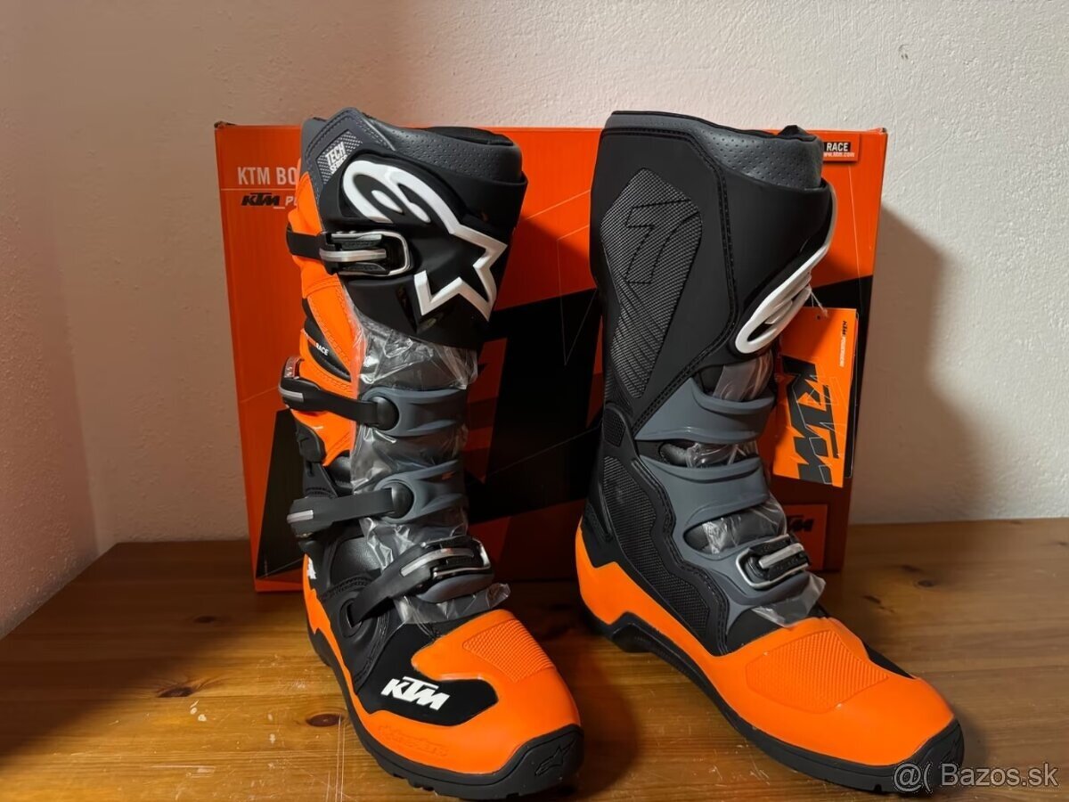 Nové MX čižmy Alpinestars Tech 7 KTM - 2