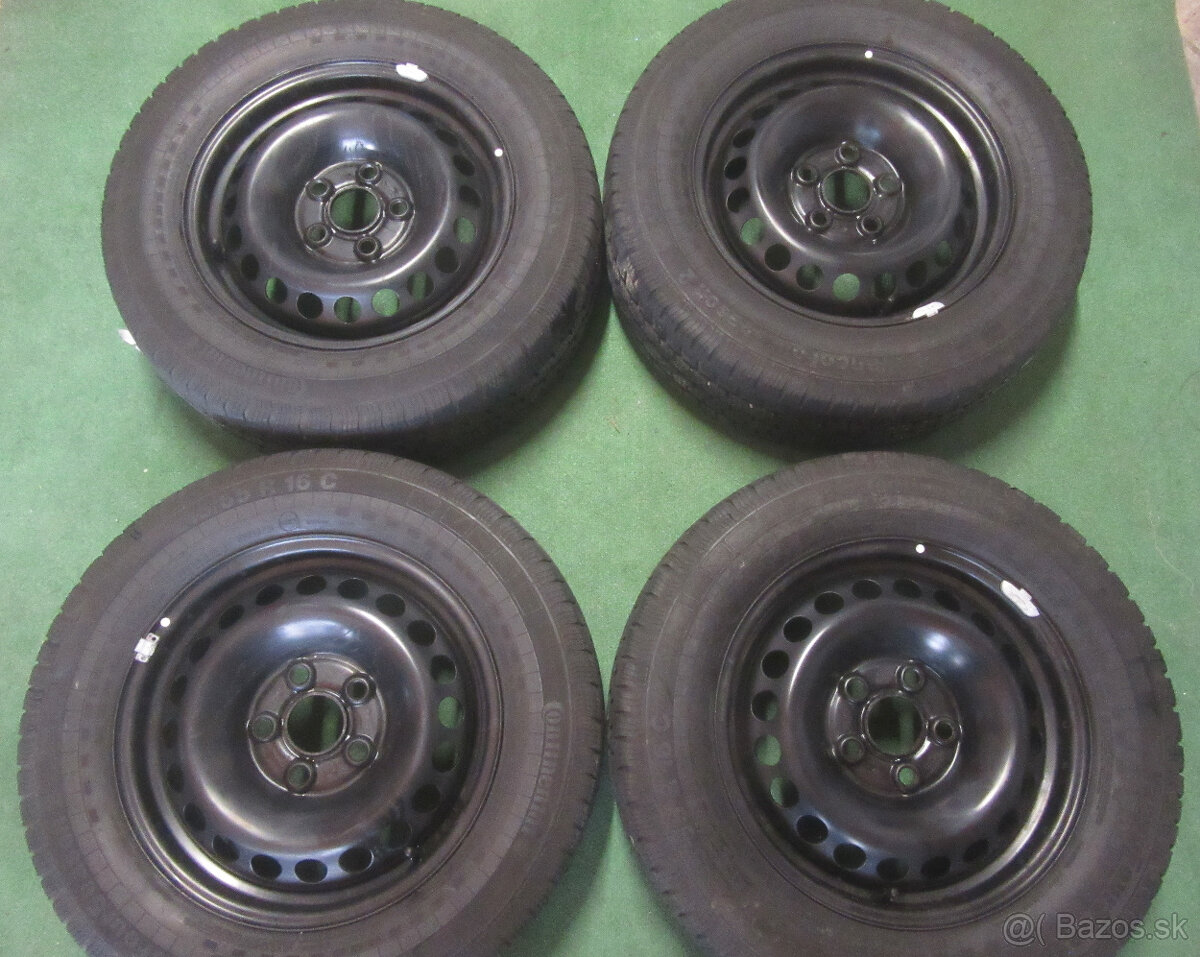 Kolesá celoročné VW Transporter rozteč 5x120 215/65R 16C - 2
