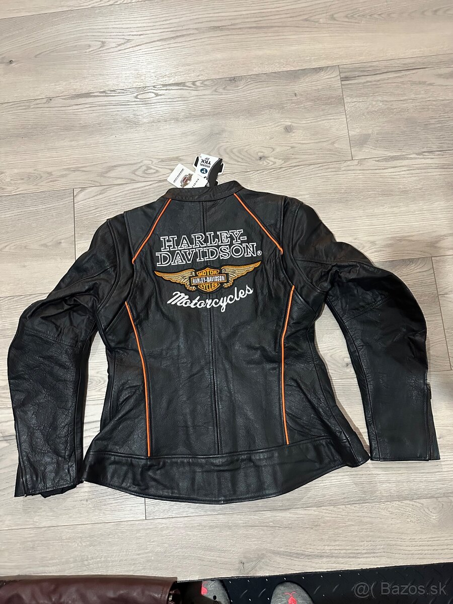 Harley Davidson dámska kožená bunda XL - 2