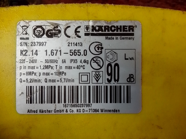 Karcher K 2.14 - 2