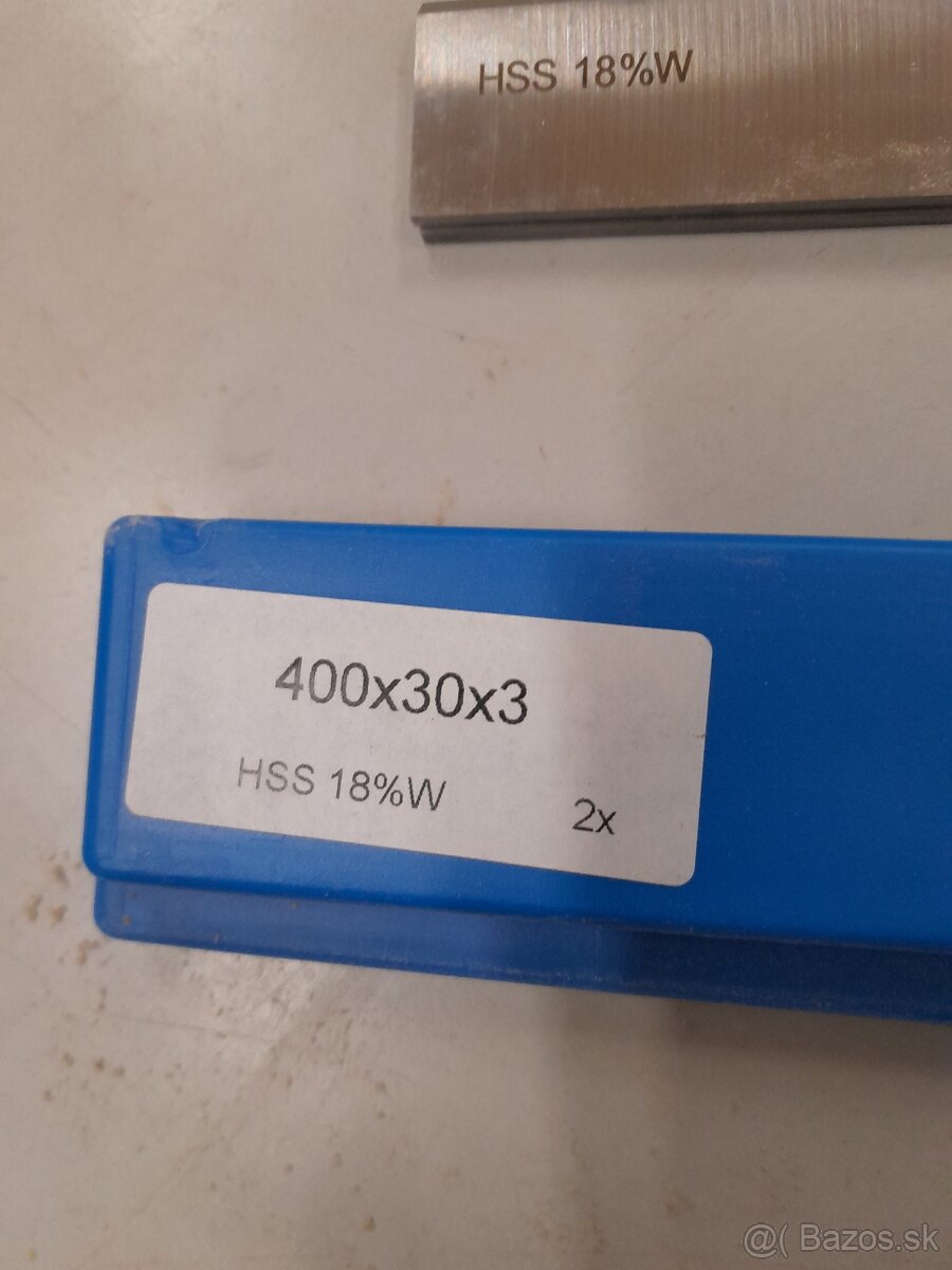 Predám nové hobľovacie nože - 2