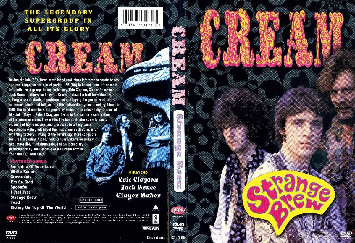 CREAM - Strange Brew (1991) - 2