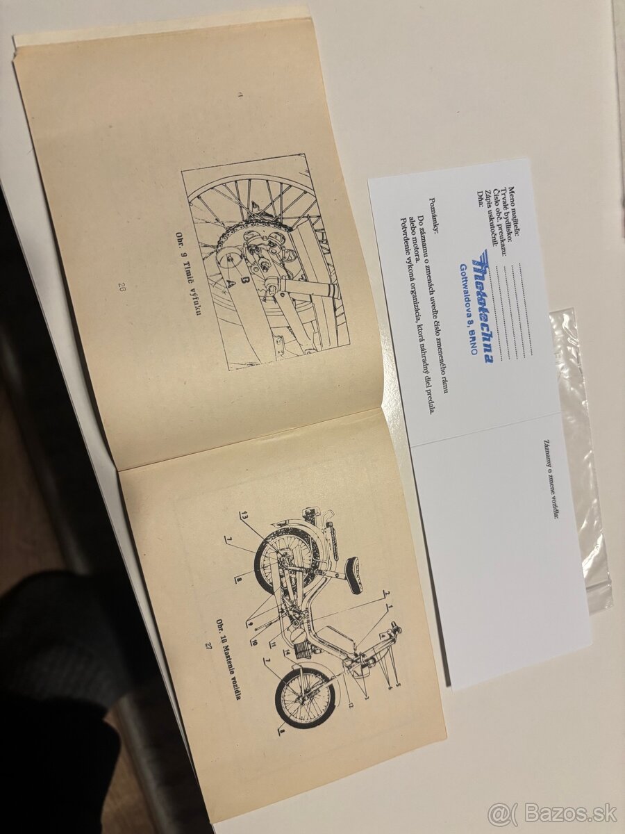 Babetta 210 návod na obsluhu + TP kartička - 2