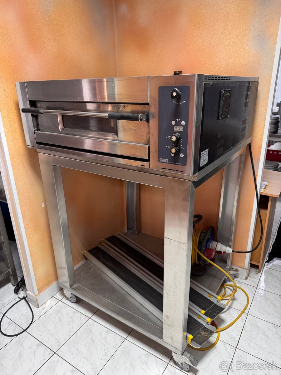 PIZZA PEC OEM aj s kvalitným podstavcom na kolieskach - 2