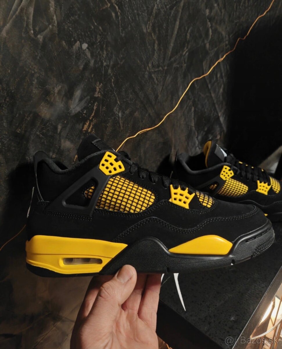 Jordan RETRO 4 Yellow - 2