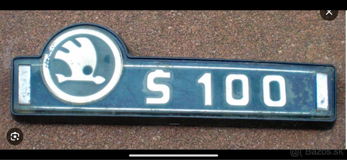 Kúpim znak škoda 100 nový - 2