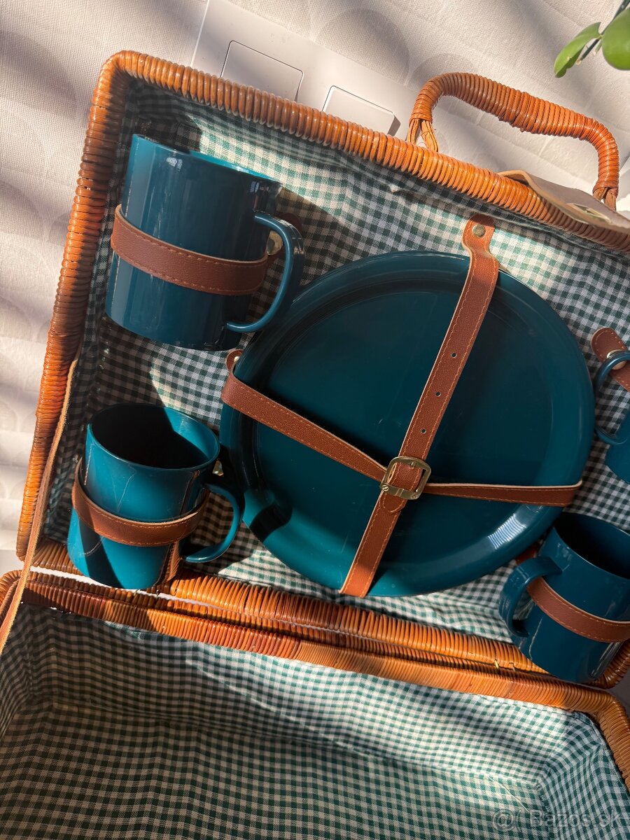 Ratanový piknikový kôš - 2