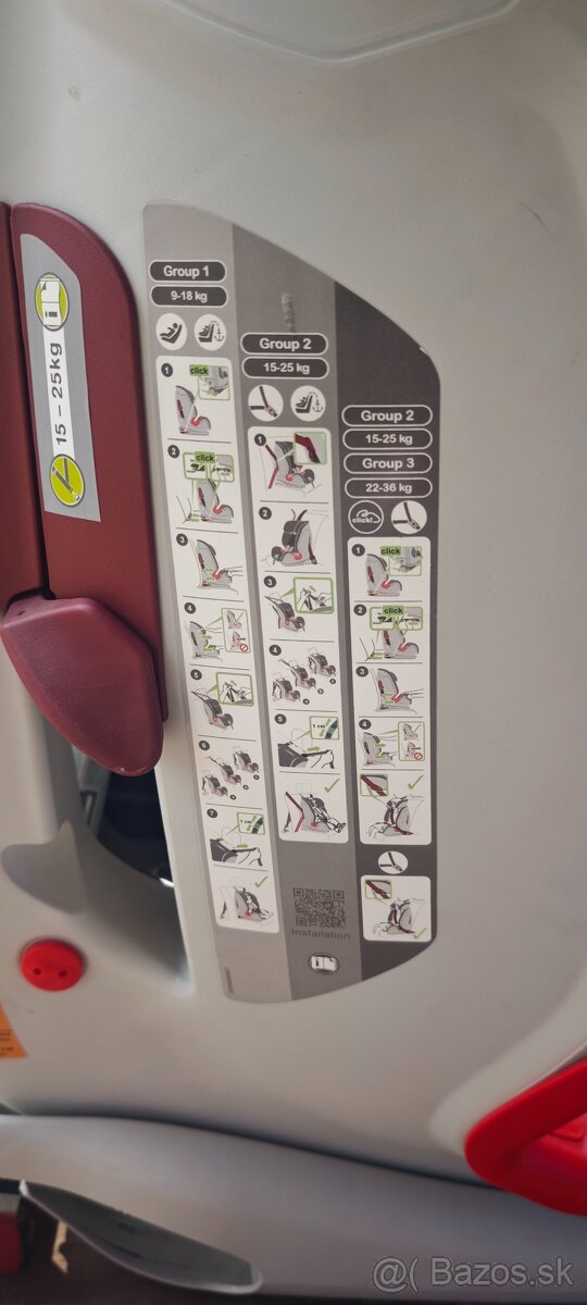 detská autosedačka - 2