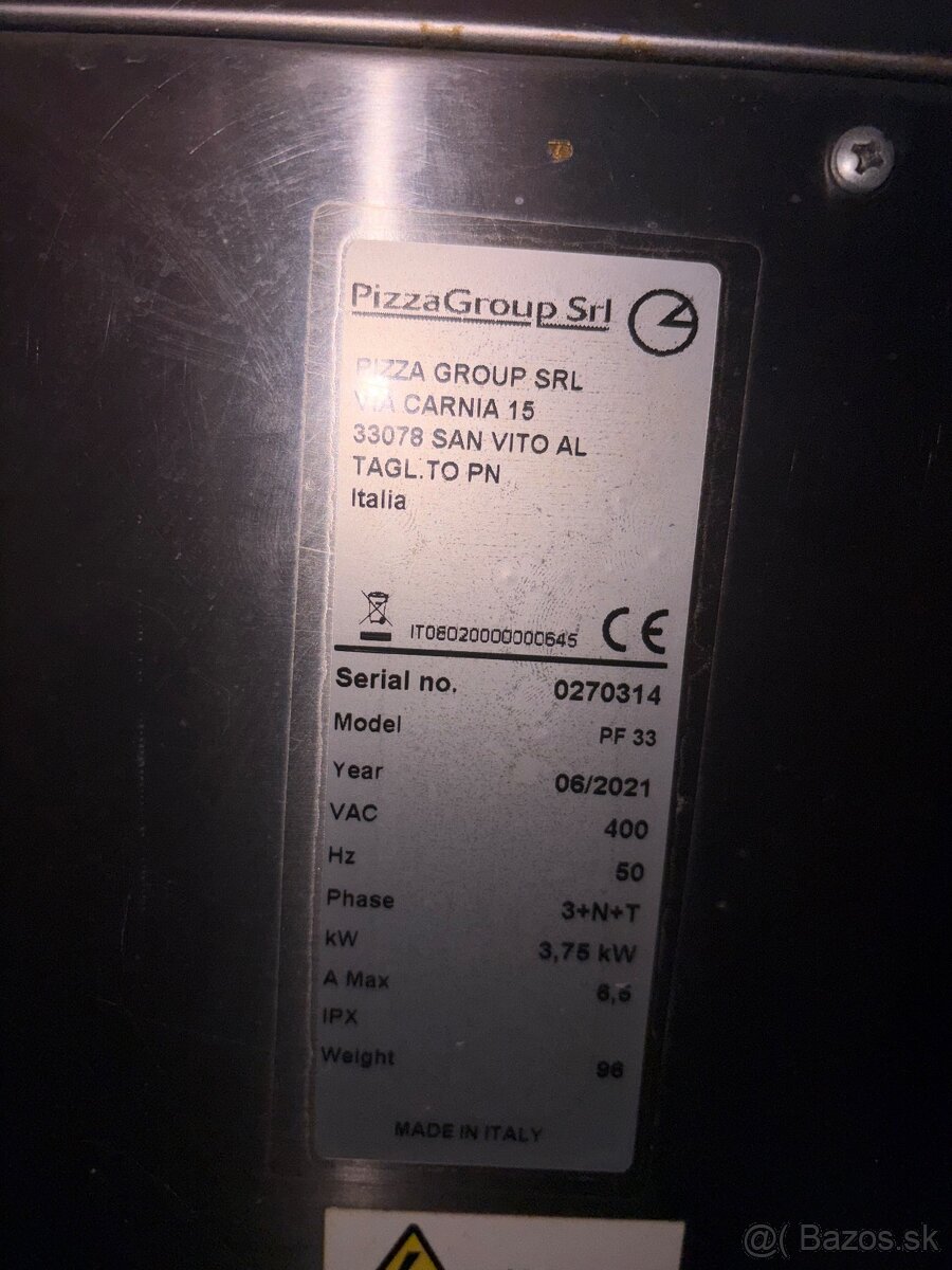 Lis na Pizza cesto - 2