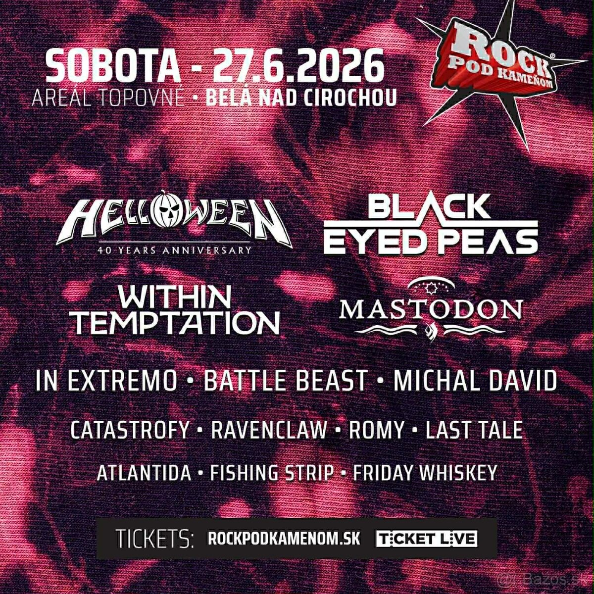 Rock pod Kameňom 2026 - 2