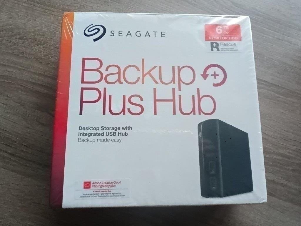 6 / 8TB Seagate Backup Plus Hub - 2
