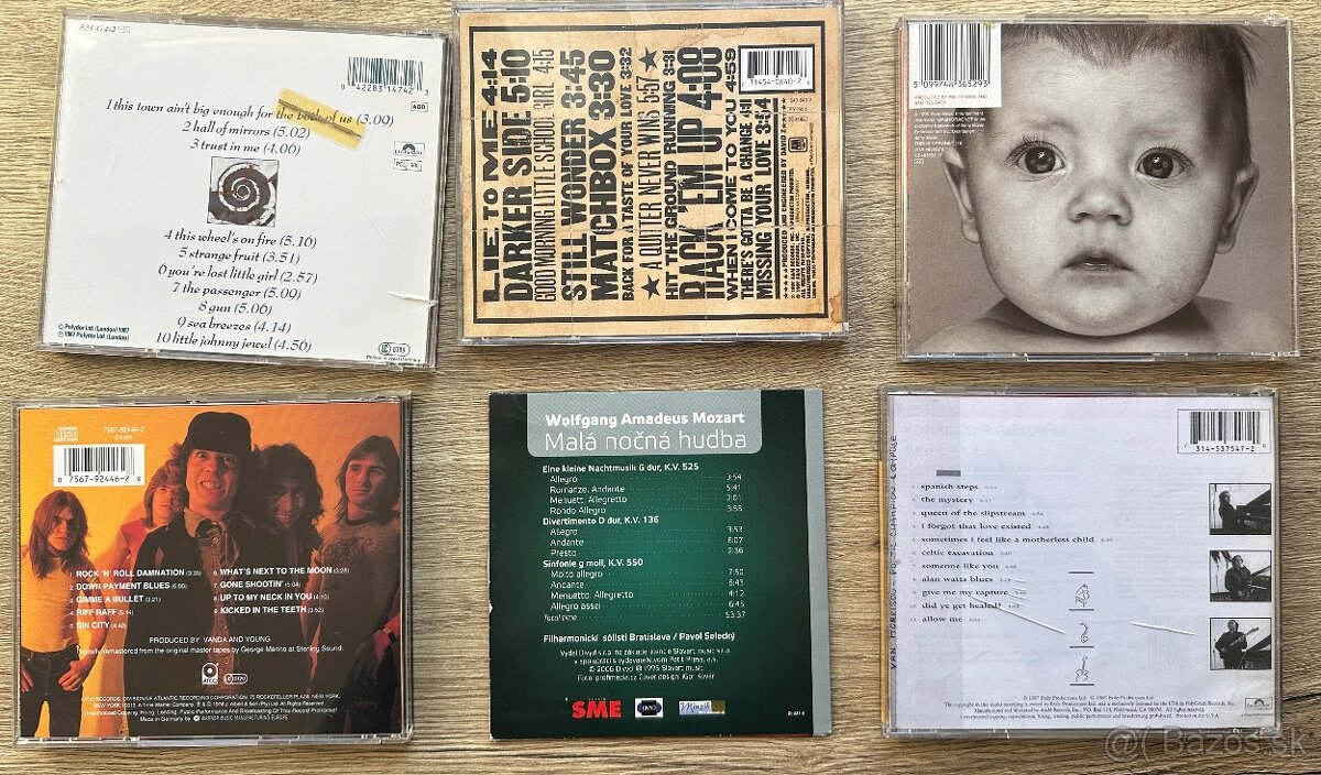 Cdčka AC/DC, Mozart, Van Morrison, Bad Religion - 2