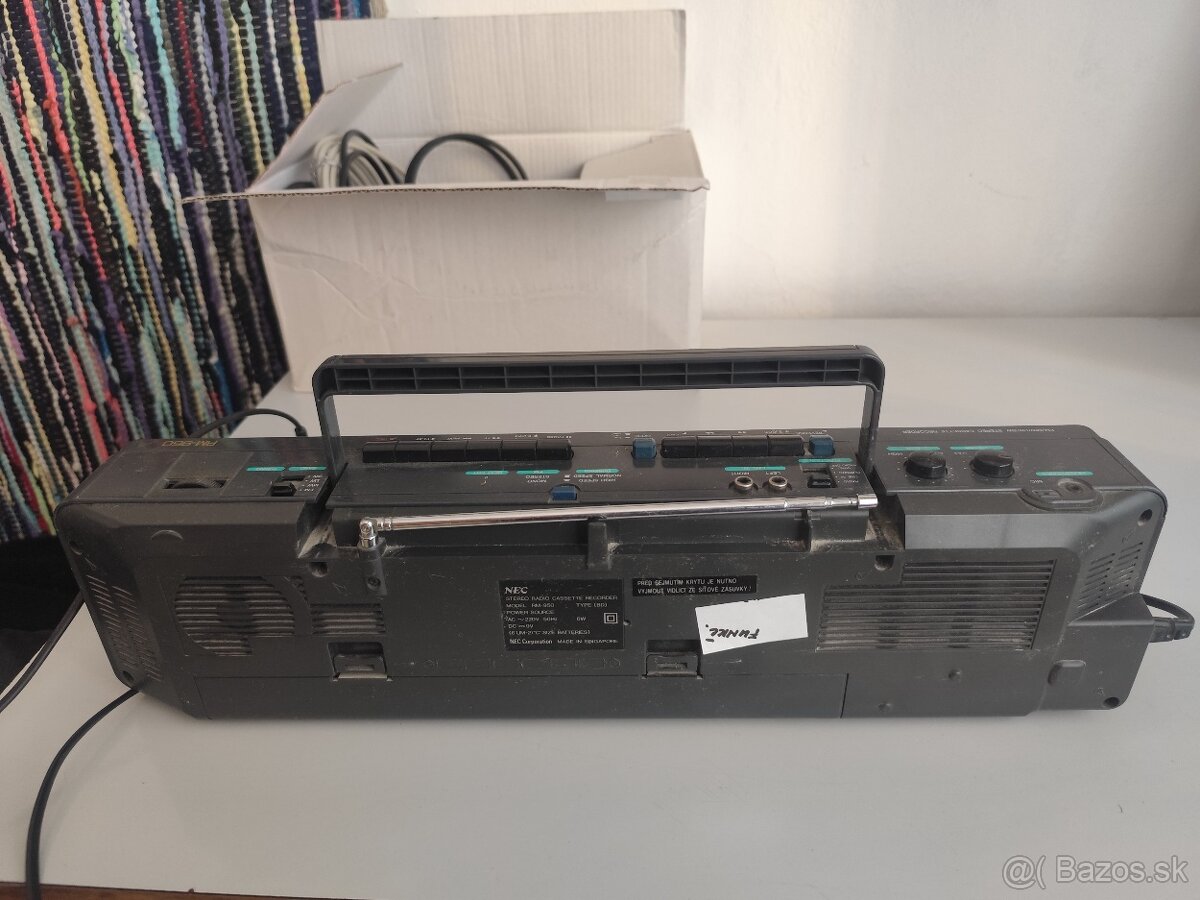 rádiomagnetofón NEC RM-950 - 2