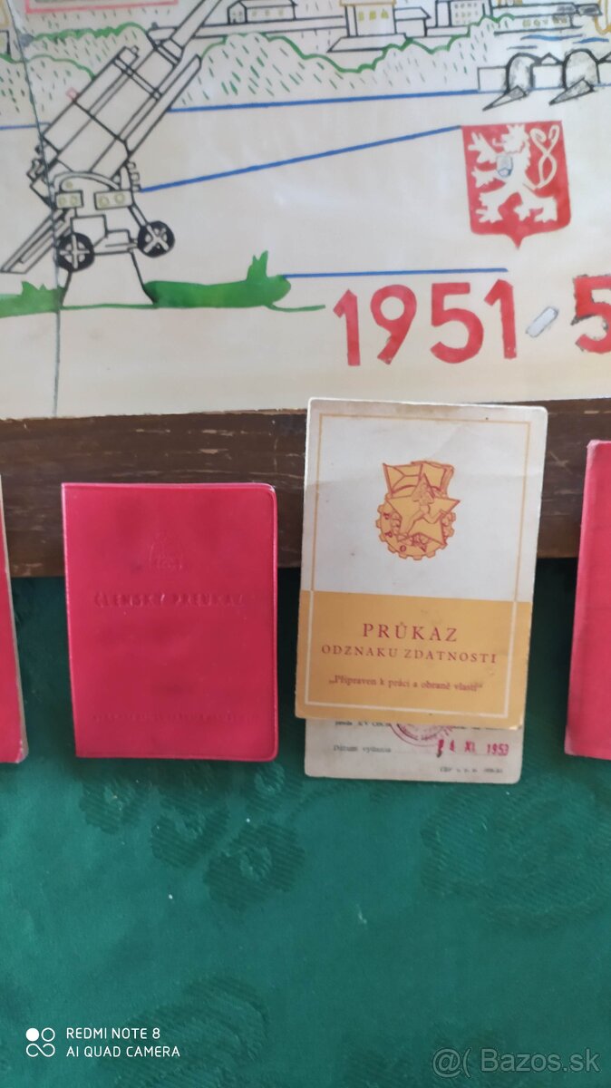 Obraz zo základnej vojenskej služby, preukazy - 2