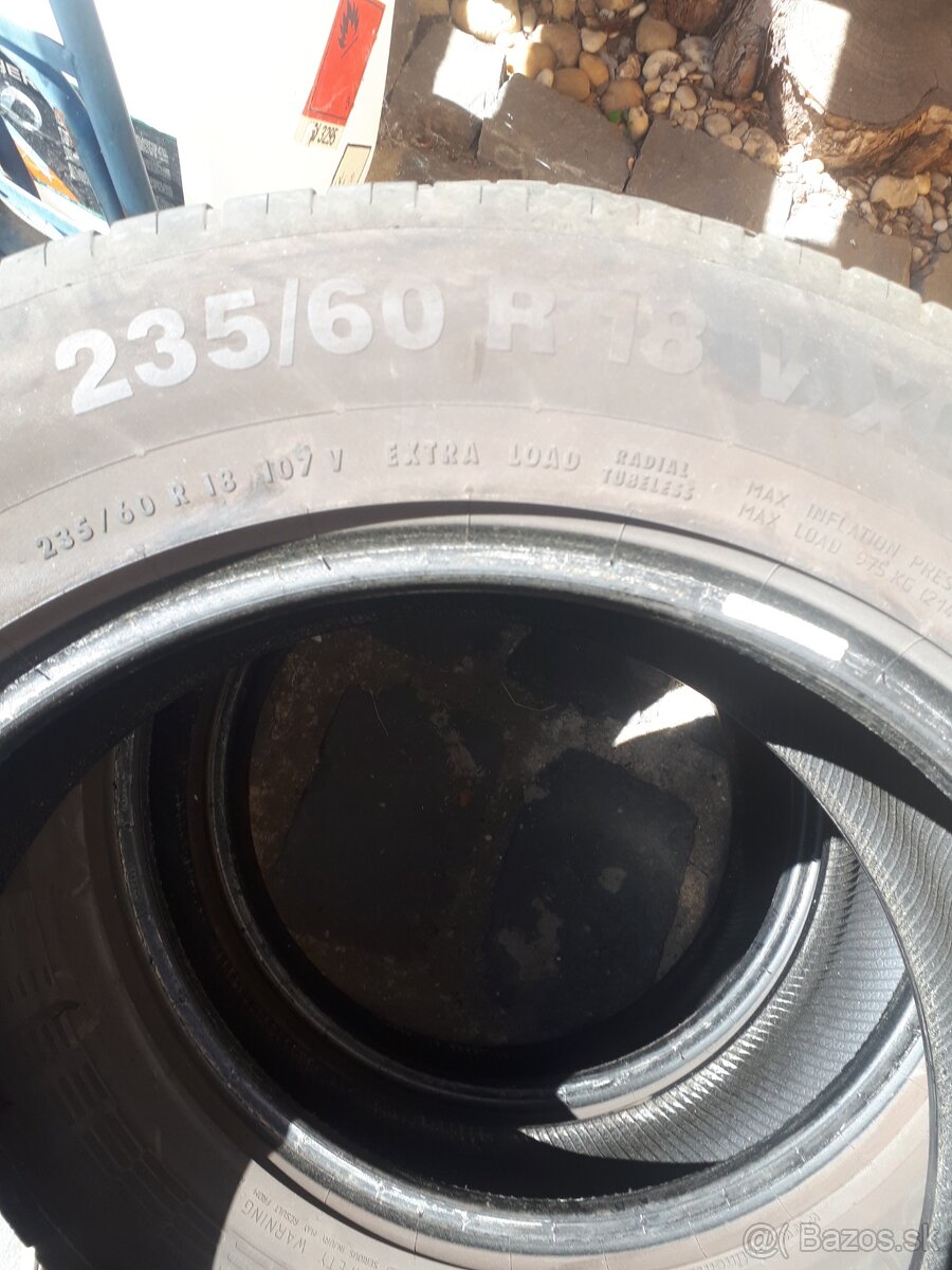 4xletne.continental 235/65 r18 dezen 6mm - 2