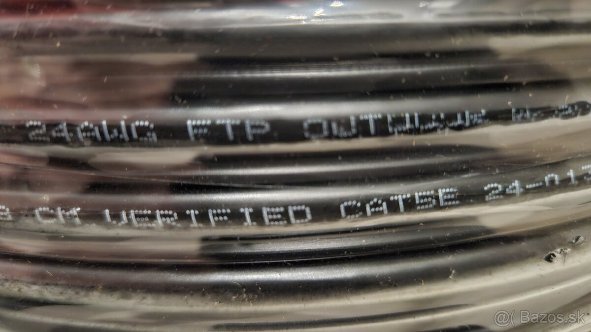Outdoor ftp CAT5e 500m drot 0.28€/m - 2