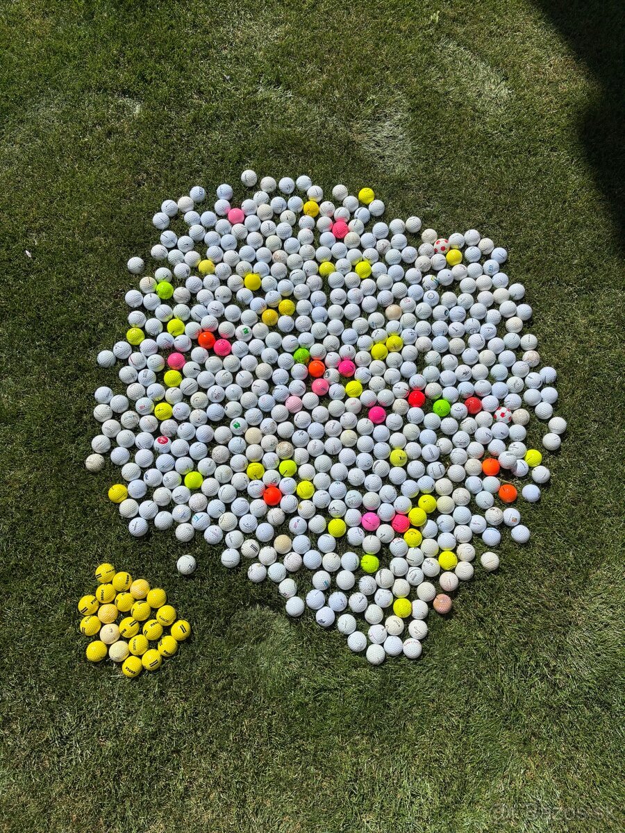 Golfové loptičky – cca 500 ks - 2