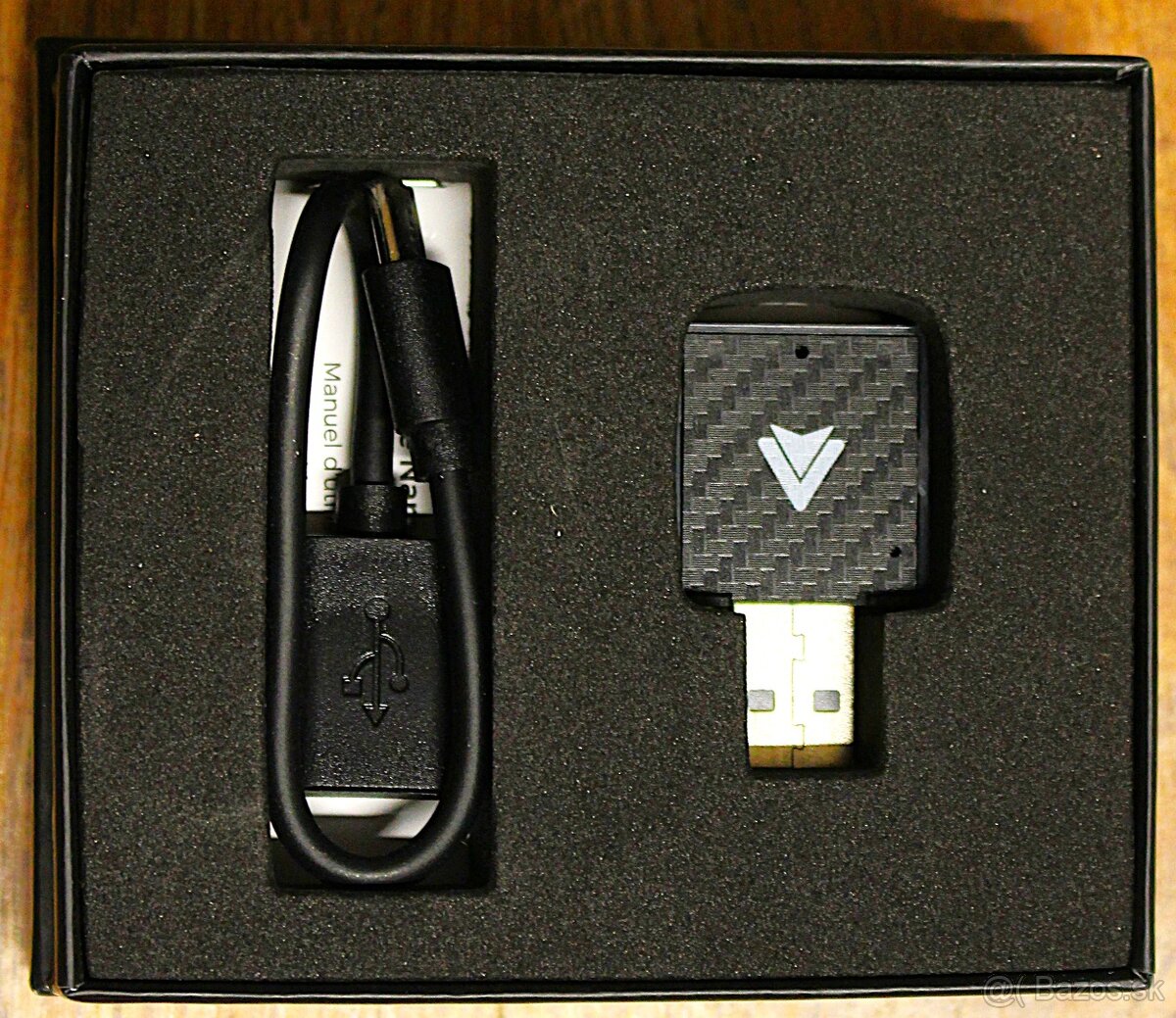 NOVÝ bezdrôtový 2v1 adaptér CarPlay / Android Auto - 2